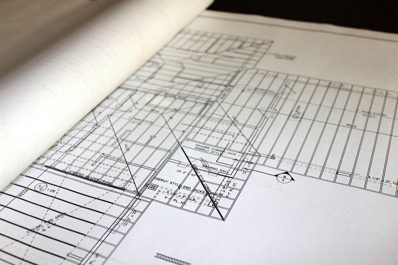 Construction drawings and site planning
